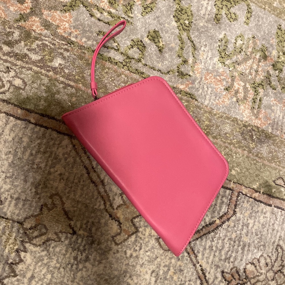Pink clutch